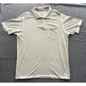 Tommy Bahama Men Polo Shirt Size Medium Cotton Golfing Casual Outdoors Golf.